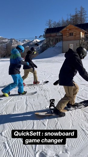 Black-Line on Instagram: "New QuickSett ORIGIN : The snowboard game changer 😏🏂 Pre-order now on black-line.co #snowboarding #quicksett #new"