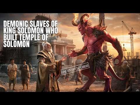 THE DEMONIC SLAVES of King Solomon - An Untold Bible Story of How Demons Were Put to Work