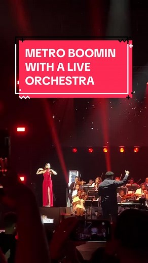 #MetroBoomin with a #LiveOrchestra is always a classic 🔥 [via nadineeemarieee/TT]