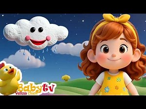 Let it Rain 🌧️ | Nursery Rhymes and Kids Songs 🎵 | ‪@Baby_YellowChick‬