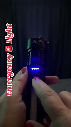 Easy-Charge Emergency Flashlight for Car & Home #flashlight