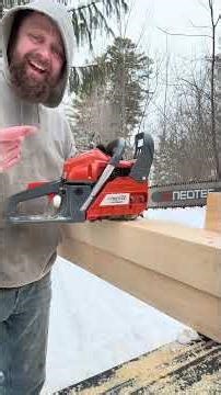 Link to the Neotec NCS5800 chainsaw in the description 👇