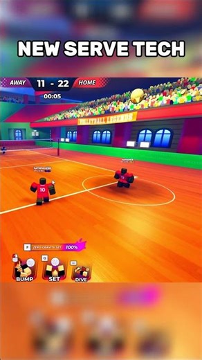 ROLLING THUNDER🔥 #roblox #robloxshorts #volleyballlegends #viral