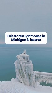 Old Man Winter is an artist 🌊🥹 Freezing temps and relentless winds have turned the Outer North Pier Lighthouse in St. Joseph into a natural work of art. ❄️ 🎥 video credit @nicolealycelorene ——————————————————————— Follow @michigantourism for more of the best from around the Michigan! ——————————————————————— | Michigan Tourism