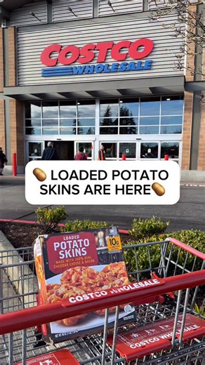 🥔 LOADED POTATO SKINS ARE HERE🥔 Enjoy these restaurant quality Loaded Potato Skins now available at Costco warehouses in the MW region ONLY! 🧀 Made with 100% real cheddar cheese and bacon ⏲️ Crispy, cheesy, and ready in minutes 🎉 The ultimate crowd-pleaser for game day, holidays, or last-minute hosting 🛒Grab a box at your local MW region Costco today and serve them with your favorite dip and watch them disappear 😉 #ad #FarmRichPartner #FarmRichSnacks | Costco Deals