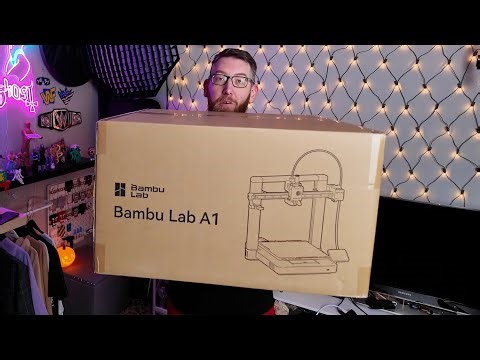 The Ultimate Bambu A1 3D Printer Setup Video For Beginners