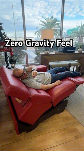 This Recliner Feels Like Zero Gravity 👀 Bergamo by Omnia Leather #recliner #furniture #homedesign