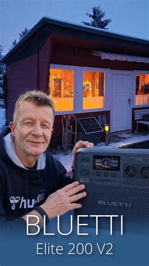 Hütte ohne Strom? Kein Problem! Bluetti Elite 200 V2