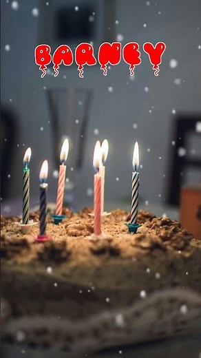 Happy Birthday BARNEY Happy Birthday Song Birthday Wishes Birthday Party