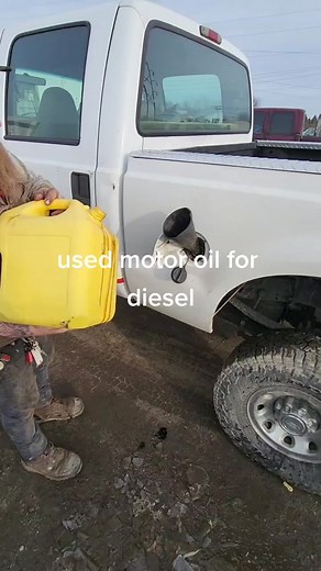 Running My Truck on Used Motor Oil: Black Diesel Fuel