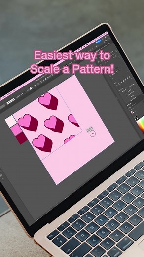 Easiest way to scale a pattern in illustrator 👇🏻 1.Select the pattern 2. Go to Object > Transform > Scale 3. Ckeck “Transform Pattern” & Uncheck “Transform Objects” 4.Edit Percentage Save to remember 🥰 . . . #illustratortutorial #illustratortutorials #illustratortips #illustrator #adobeillustratortips #adobeillustrator #adobedesign #pattern #patterndesign #patterndesigner #patterndesigners #patterndesignersclub #graphicdesigntutorial #graphicdesign #graphicdesigner #graphicdesigncentral #grap