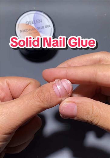Solid Nail Glue Tutorial: French Tip Manicure Made Easy