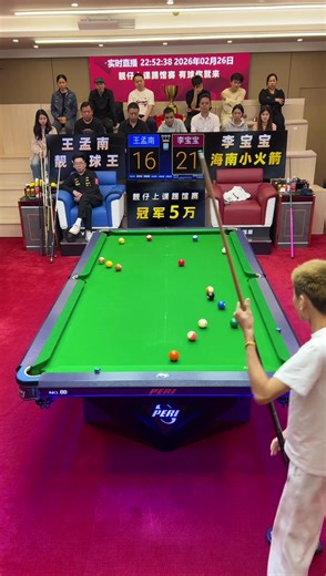 王孟南 VS 李宝宝2026-02-26
