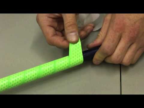 How-to: Lizard Skin bat tape installation.