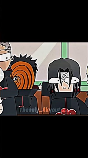 When Akatsuki Members Share One Braincell 🧠 | Naruto Edit