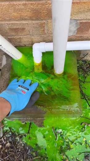 Josh pollard on Instagram: "Drain was overflowing with alien juice !! #clearingblockages #blockage #oddlysatisfying"