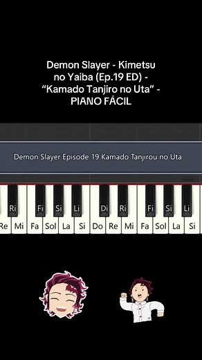 Demon Slayer Piano Tutorial: Easy 'Kamado Tanjiro no Uta'