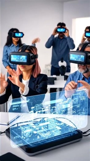 Virtual Reality Learning System @RoboticMachineWorld