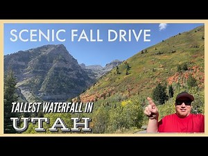 ALPINE LOOP SCENIC BYWAY DRIVE | AMAZING DRIVE WITH TALLEST WATERFALL IN UTAH