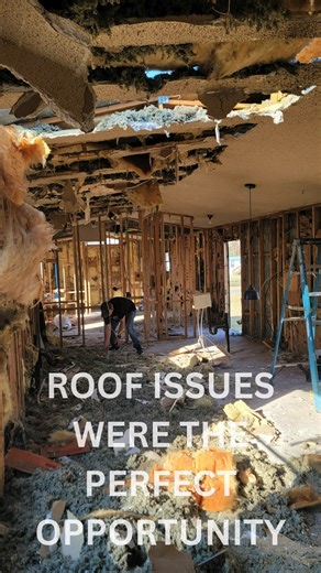 New project update! 🛠️ What started as a simple repair turned into a full custom rebuild after we uncovered some bigger roof issues. Instead of patching it… we tore off half the roof and designed something brand new — higher ceilings, better insulation, more natural light, and a totally upgraded look for this home. 🙌 We’re just getting started, and this one is going to be a massive transformation. 👉 Follow @sunbeltmobilehomes for progress updates 👉 DM us if you want first access when it hits