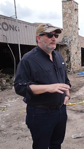 Gage Goulding - KPRC 2 on Instagram: "Sen. Ted Cruz was meeting the victims of the Texas Hill Country flooding in Hunt, Texas on Monday evening. We spoke about his daughter just getting picked up from the camp a week before. @kprc2"