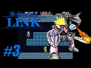 Zelda II: The Adventure of Link Walkthrough Part 3 - Midoro Palace