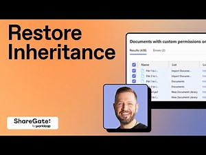 Restore Inheritance