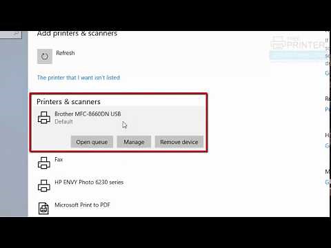 how to install Brother mfc 8860dn printer on windows 10 manually