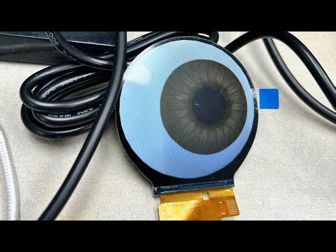 Prototype Fursuit Animated Electronic Eyes