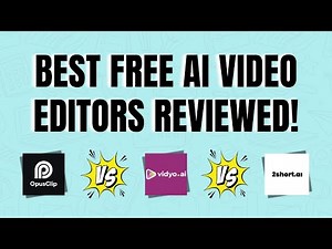 Best FREE AI YouTube Shorts Generators | OpusClip, 2short.ai and Vidyo Review | AI Video Editor