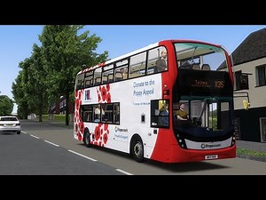 OMSI 2 - SP 400MMC (ADL E400MMC) - WC3 - Route X35 - Stagecoach RBL Poppy Livery