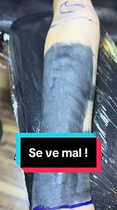 Arreglo de blackout mal hecho: cómo corregir un tatuaje estropeado