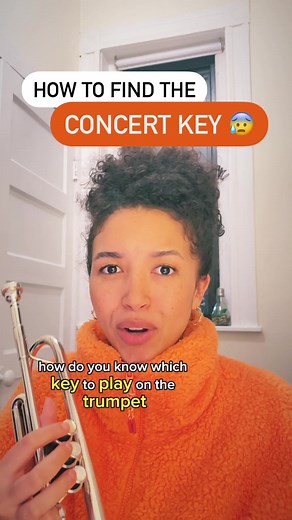 Here are the concert keys👇🏽 Concert C = D Concert Db = Eb Concert D = E Concert Eb = F Concert E = F# Concert F = G Concert Gb = Ab Concert G = A Concert Ab = Bb Concert A = B Concert Bb = C Concert B = C# 📌 Save this for the next time you have to remember your concert keys! #Trumpet #trumpetlovers #trumpetplayer #trumpetsolo #trumpetlife #trumpetlove #trumpetgirl #femalebrass #brassinstruments #trompeta #trompette #trompete #trompetista #femaletrumpetplayer #classicalmusician #blackclassical