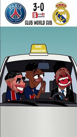 Highlights of Real Madrid vs psg club world cup first half😂 .