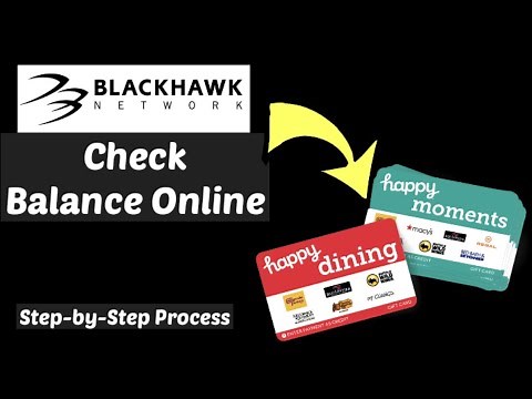 How to check gift card balance online / Blackhawnk card balance check / Omnicards