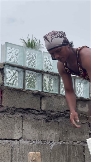 Glass block installation