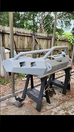 Prerunner Front Truck Bumper with Winch Mount #truck #diy #welder #weldernation #fordtrucks