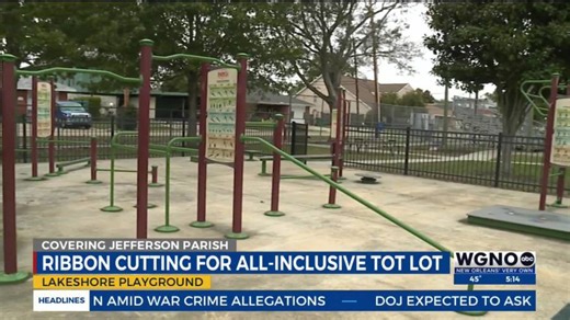 Lakeshore Playground upgrades play area with all-inclusive, sensory-friendly features