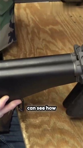 The Secret Behind the Colt 607’s Collapsible Stock #Colt607 #RetroRifles #AR15History