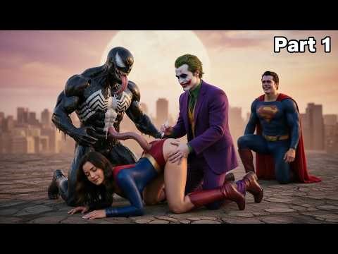 Venom Turns Supergirl Into a Monster — Avengers vs Joker Final War!