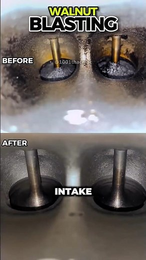 How they Clean The Intake Port #shorts