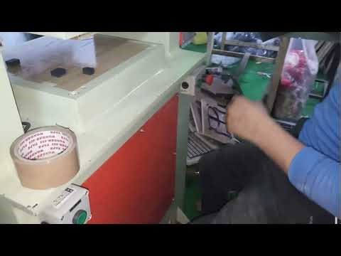 High-Speed Footwear Sticker Cutting Machine | Die-Cutting Logos & Labels | S B Engg Works
