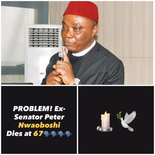 SabiGist on Instagram: "PROBLEM! Ex-Senator Peter Nwaoboshi dies at 67🗣️🗣️🗣️🗣️ The Senator who represented Delta North Senatorial District at the National Assembly reportedly died after battling a prolonged illness. His death was confirmed on Friday in a statement issued by the Chief Press Secretary to the Delta State Governor, Mr Festus Ahon. #sabigist #viral #trending #reels #deltastate #nass #verydarkman #tundeednut #officialsabigistbackup #tinubu #fyp"