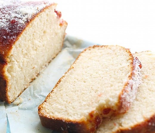 4 ingredient Coconut Cake (No eggs, no butter, no oil) ⋆ The Gardening Foodie