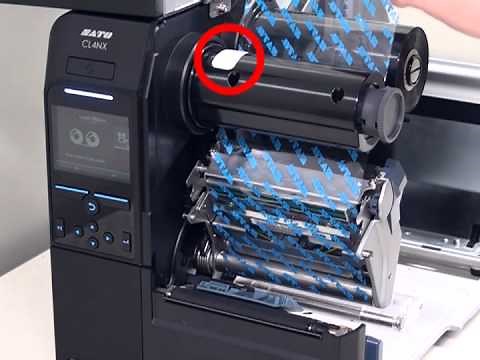 CL4NX Printer - How to Install Ribbon