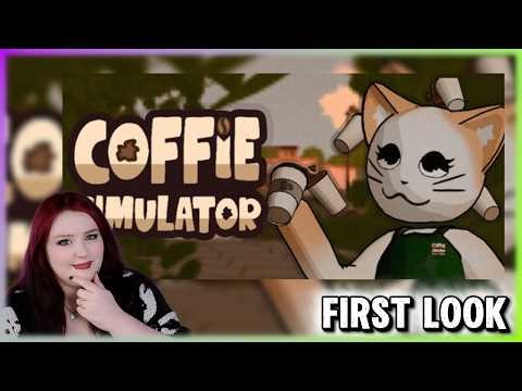 The fun new cafe? | Coffie Simulator | Live Stream