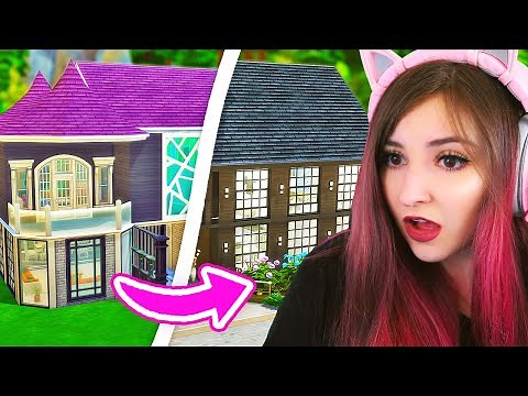 Renovating My Boyfriend's INTERESTING Builds in Sims 4