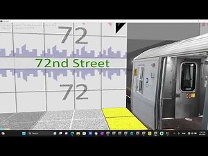 Openbve Gameplay Simulator 2nd Second Avenue Subway 3D R160A-2 T Train to Hanover Square