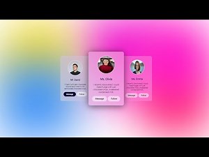 How To Make Profile Card Using HTML and CSS | Testimonial | Tutorial in Tamil | Tamil Programmer