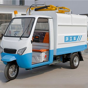 [Hot Item] Keyu Mini Side Loader Sanitation Three Wheel Garbage Truck
